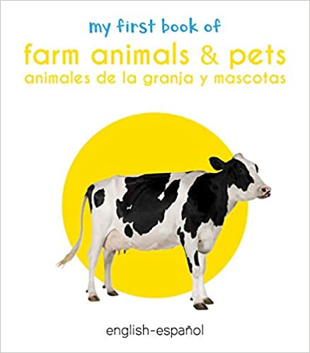 Wonder house My First Book of farm animals & pet English - Espanol
